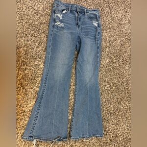 American Eagle Outfitters Blue Flare Jeans